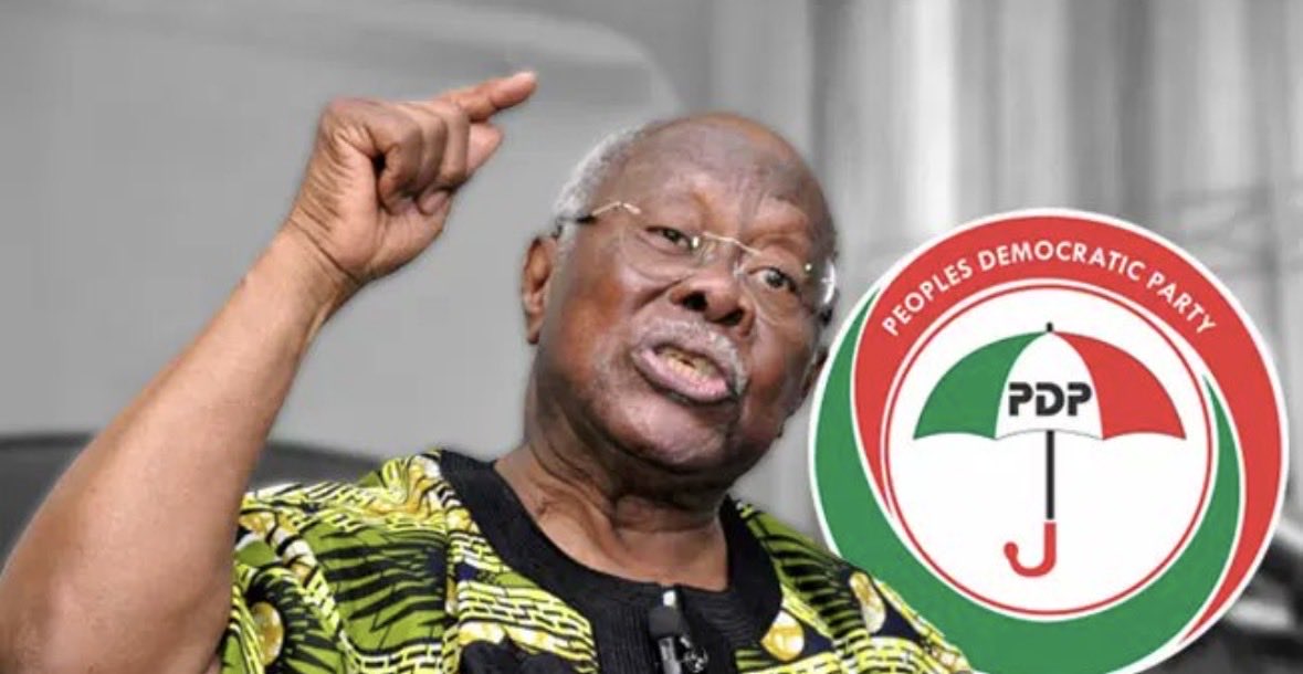 mutinypapers's tweet photo. Lagos PDP faction suspends Bode George, 23 others

A faction of the Lagos PDP has suspended Bode George and 23 others over alleged anti-party activities, further intensifying the party’s ongoing internal leadership crisis ahead of the 2027 elections. https://t.co/xSYQCYDliI