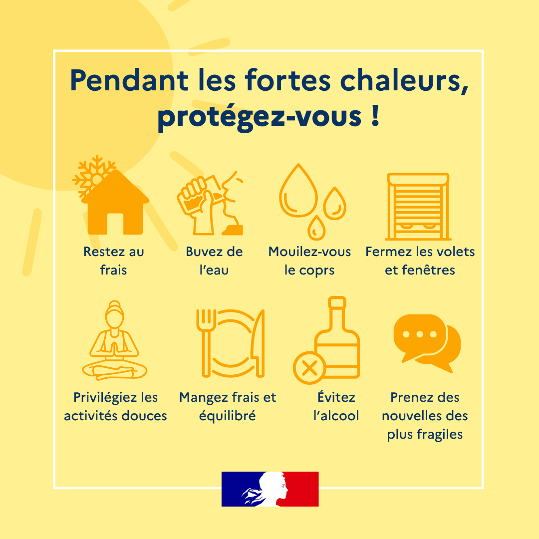 Image de Préfet de la Moselle - #Forteschaleurs | Malgré les températures élevées, le département de la #Moselle reste actuellement 