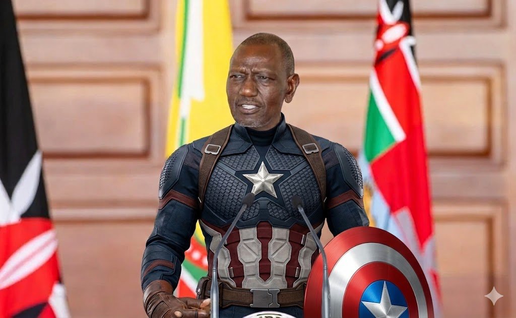Eqwamnp's tweet photo. Signed a health deal with America 
Importing Ebola into our country 
Greedy bastard 
Western puppet 

Captain America😂😂 https://t.co/f9sssRqJFO