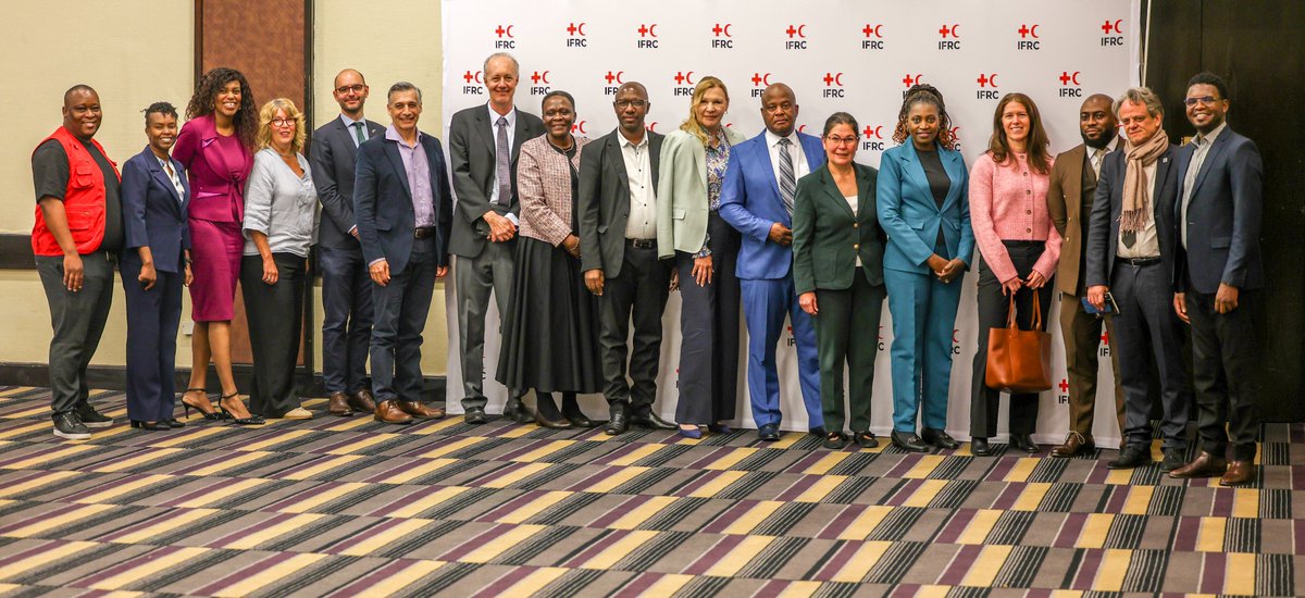 fkcherotich's tweet photo. What a week!!! and the momentum is real. @IFRCAfrica &amp; @RedcrossSa engaged dimplomats, DFIs &amp; private sector on “Investing in Africa’s Resilience Today! Climate resilience is a business &amp; investment priority, not just humanitarian. Energy high. Appetite growing. Opportunity huge. https://t.co/TMbKh8kYGb