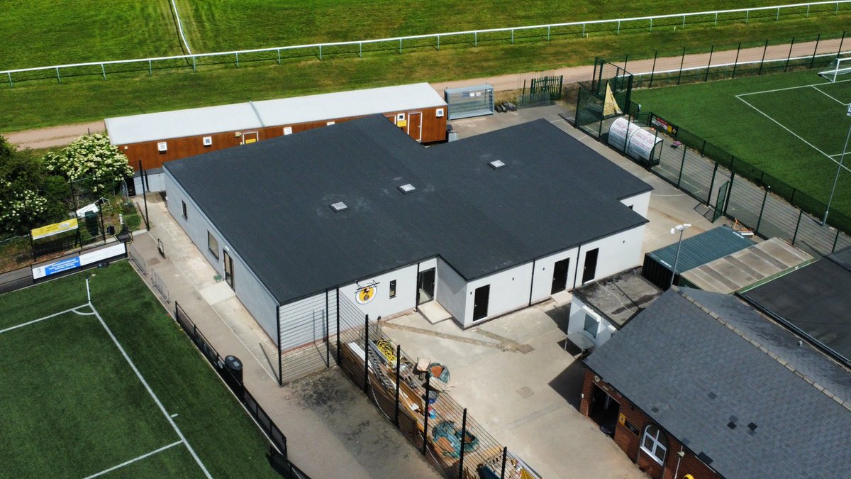 RCWFC's tweet photo. New Building From Above https://t.co/WFkFFbZWVt