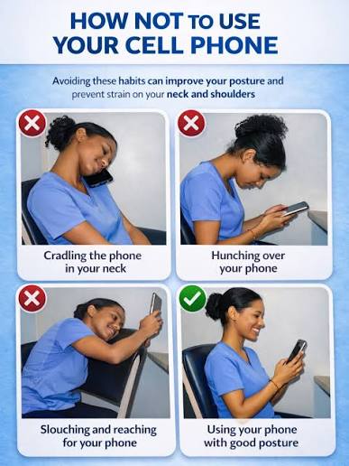 HealthySpineLab's tweet photo. Be smart with your smartphones, avoid neck pain or text neck https://t.co/kEWhTn6rGA