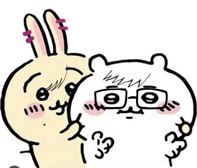 BAOLINGZU's tweet photo. una, eyahah...... #usagi #chiikawa #weakhero #minhpham #eugenegale #juntae #mintae #mingene #oc https://t.co/eIxHpnYe18