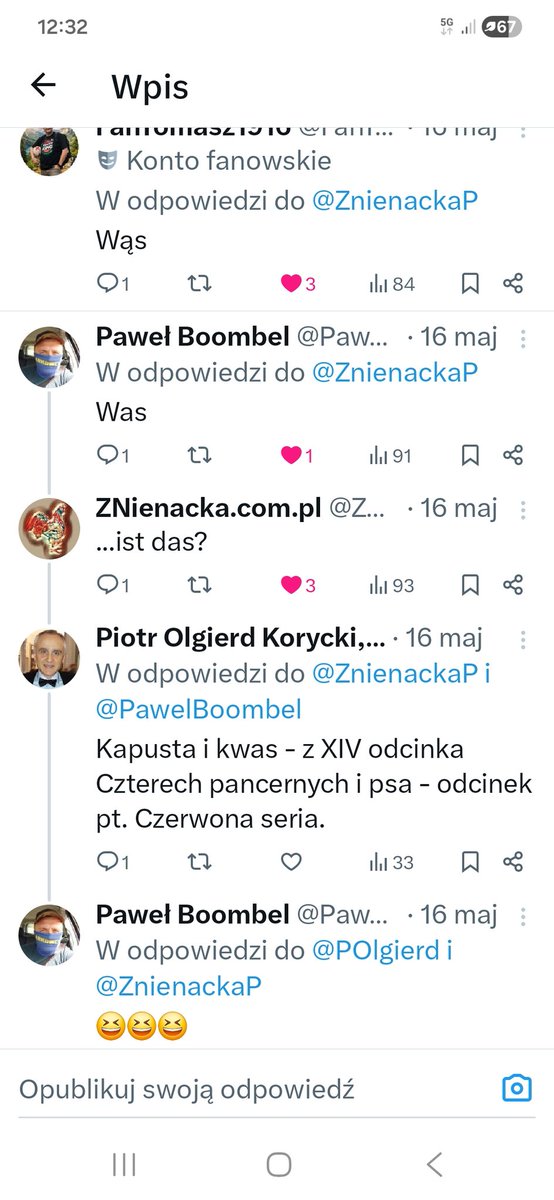 CezaryOr's tweet photo. @POlgierd @ZnienackaP @P_Chelchowski @krwawyryj "Tak Pan patrzy,a teraz tak Pan patrzy..." https://t.co/4vk2YX3zut