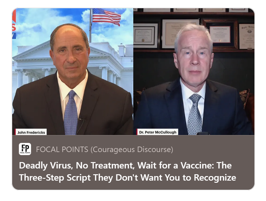 Peter A. McCullough, MD, MPH® tweet media