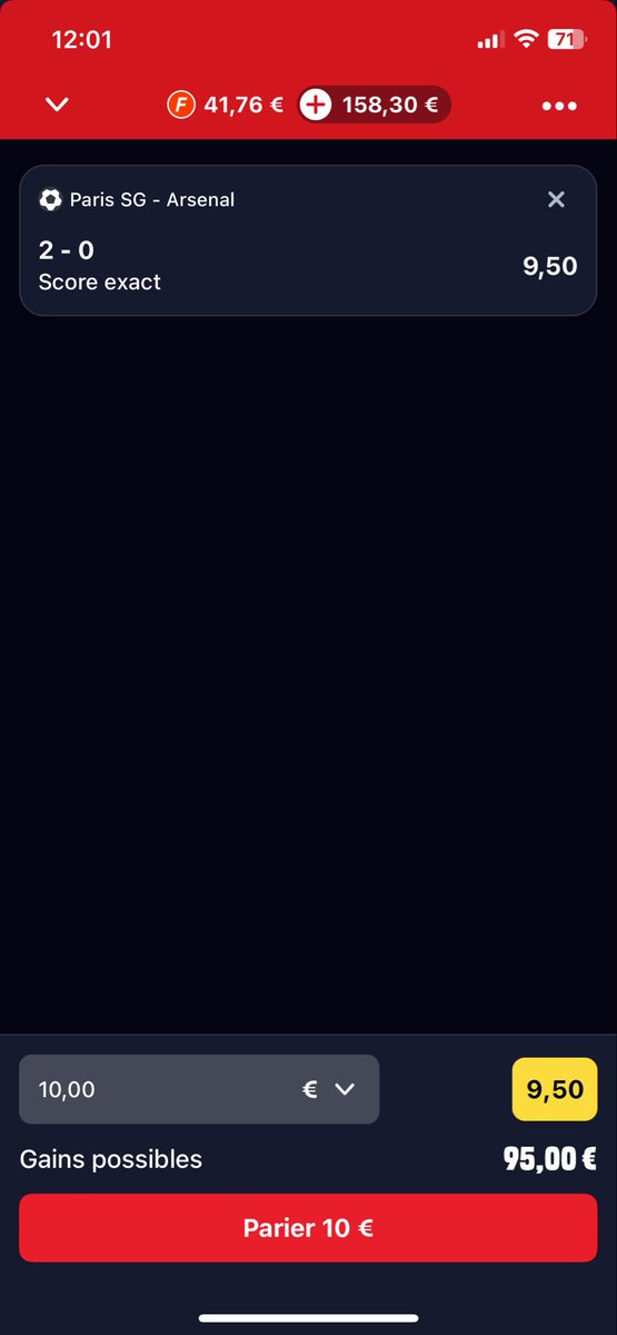 Dodo27500's tweet photo. @Betclic DodoLeParieurFou
#FeebetsBetclic
192 https://t.co/MnHL6a893D
