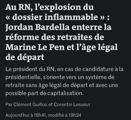 LegavreJerome's tweet photo. Quand le RN est candidat à la poursuite du programme de Macron… https://t.co/I9RfqOoJbb