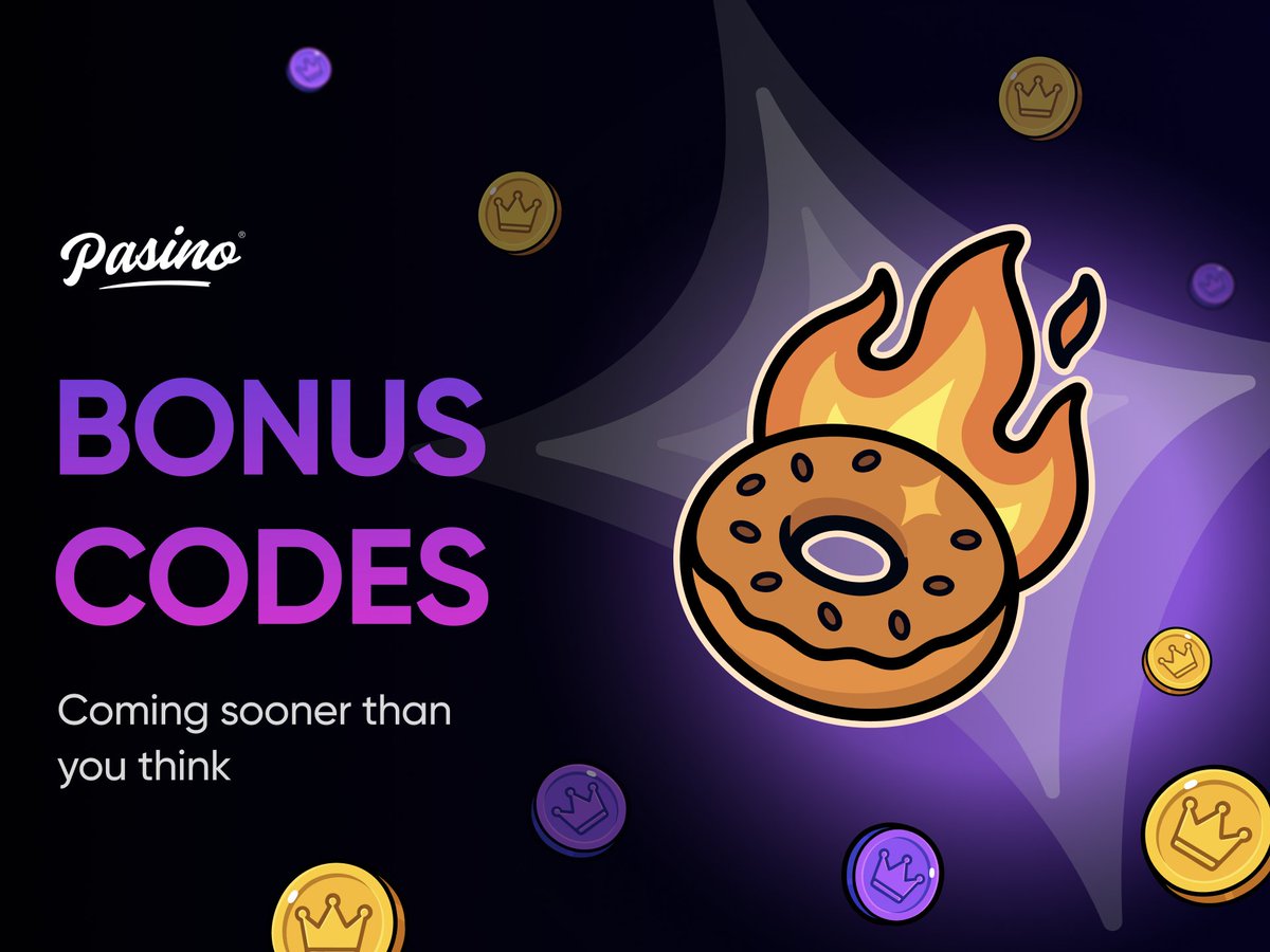 PasinoCom's tweet photo. Bonus codes are coming to Pasino. 👀

Not yet. But soon.

When they drop -
they'll be gone fast. 
That's how it always works.

Follow. Stay close. Don't blink.

The ones paying attention 
always eat first. 🍖
→ https://t.co/G44AcMzzRD https://t.co/bvwuPGMqpV