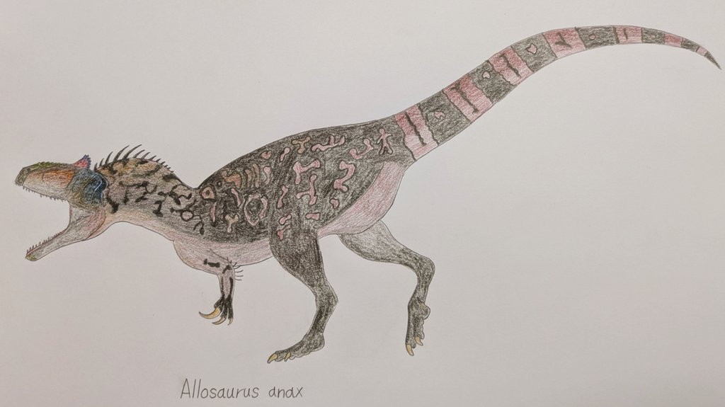 KJpdino7000's tweet photo. 種類は何だろうねぇ?
#アロサウルス
#Allosaurus https://t.co/V7KVR4fwNN