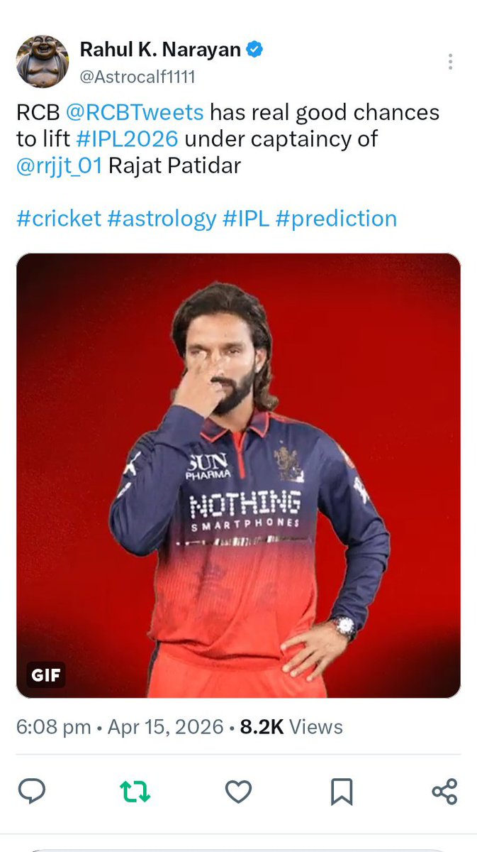 Rahul K. Narayan tweet media