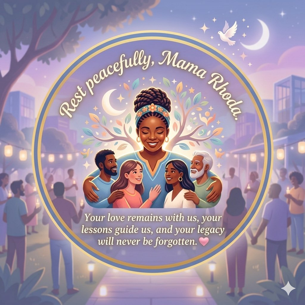 wcityrewards's tweet photo. Rest peacefully, Mama Rhoda.
Your love remains with us, your lessons guide us, and your legacy will never be forgotten. 🌹🕊️

FIRST 15 PARTICIPANTS CAN BE WIN 1WLD EACH ✨ 
( TELEGRAM MEMBERS ONLY )

CHECK &amp; JOIN OUR COMMUNITY IN TELE: https://t.co/z8DuwmvpRa https://t.co/ECRh5eeL4y