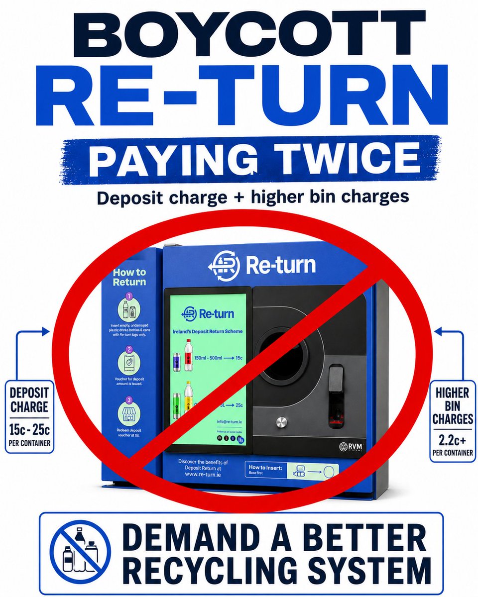Nick_Delehanty's tweet photo. Boycott Re-Turn
Let the money pile-up https://t.co/hUh4Aa4s4N
