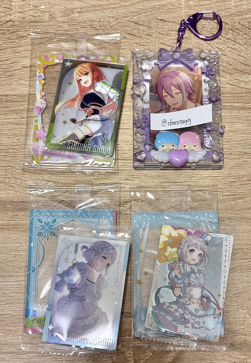 chocotagg's tweet photo. 【交換】学園アイドルマスター カード＆フレーム スティックウエハース 学マス

【譲】
初:リーリヤ、清夏
マーチング:リーリヤ

【求】
初:麻央、星南

検索からお気軽にお声がけください💌💭 https://t.co/oftT19keH8