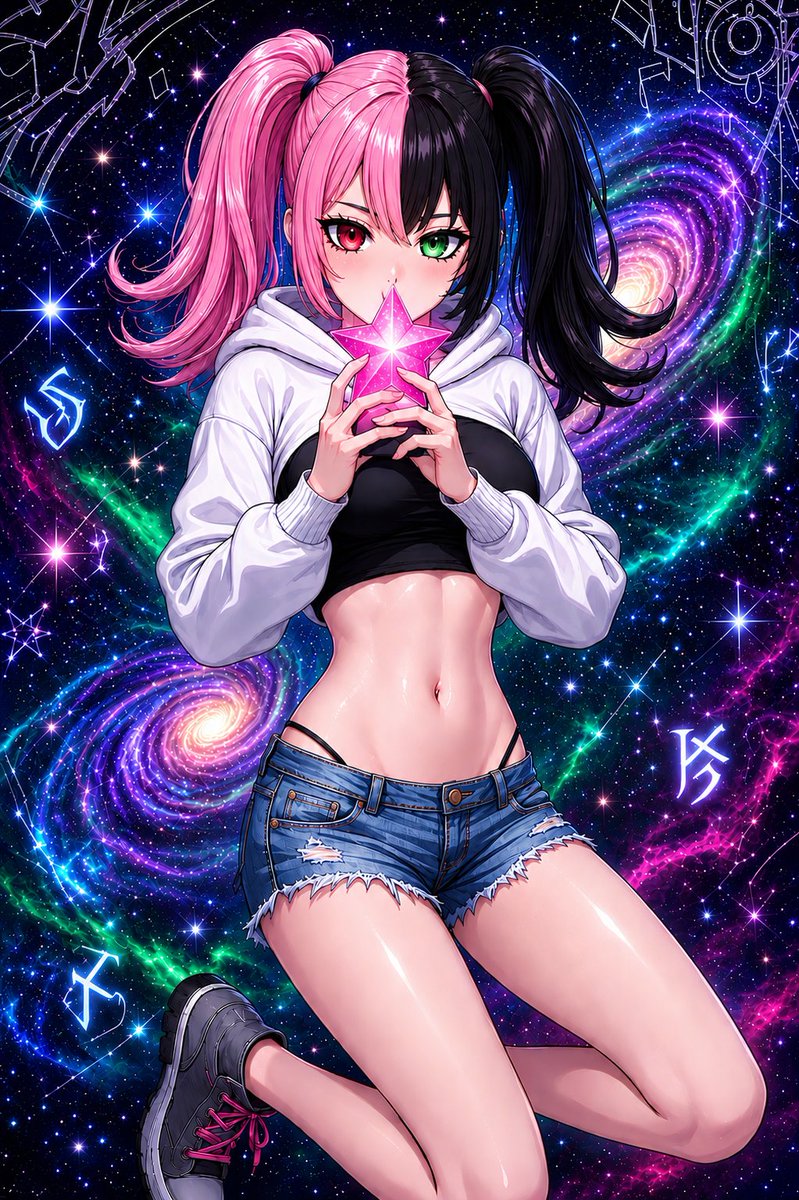 オリジナルキャラクターのチャートちゃんにお星さまを持たせてみました