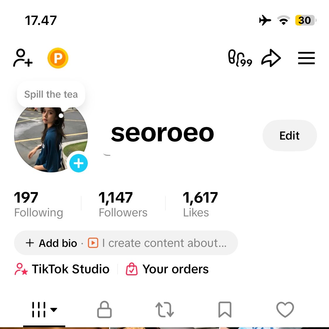 seoroeo's tweet photo. wts akun tiktok 62K nett

• folls hasil moots &amp; fyp
• live on
• tiktok go on 
• nama atas bawah siap ganti
• no pelanggaran
• akun bekas handle pribadi

❌ affiliate

tg wts wtb acc #zonauang https://t.co/0n0ud2UAuA