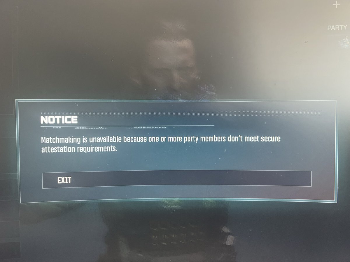 _taymp's tweet photo. Has anyone fixed “attestation requirements” problem with @CallofDuty it’s driving me insane https://t.co/ij2hoUC3jF