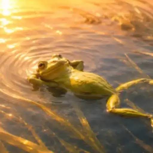 TheNietzscheann's tweet photo. Found a GIGA runner!!

This Frog is breaking the internet for being so chill, 100 MILLION+ views in 6 days, 4 MILLION likes

Everyone commenting "He's just like me" and making memes of the frog.

Perfect representation of a chill life and low cortisol

https://t.co/EeYaEA8unk https://t.co/KoHYY7Wtq8