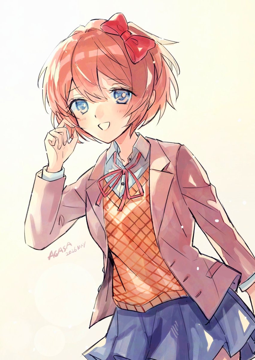 agas_a_'s tweet photo. サヨリ #DDLC https://t.co/sVzApI8ZN3