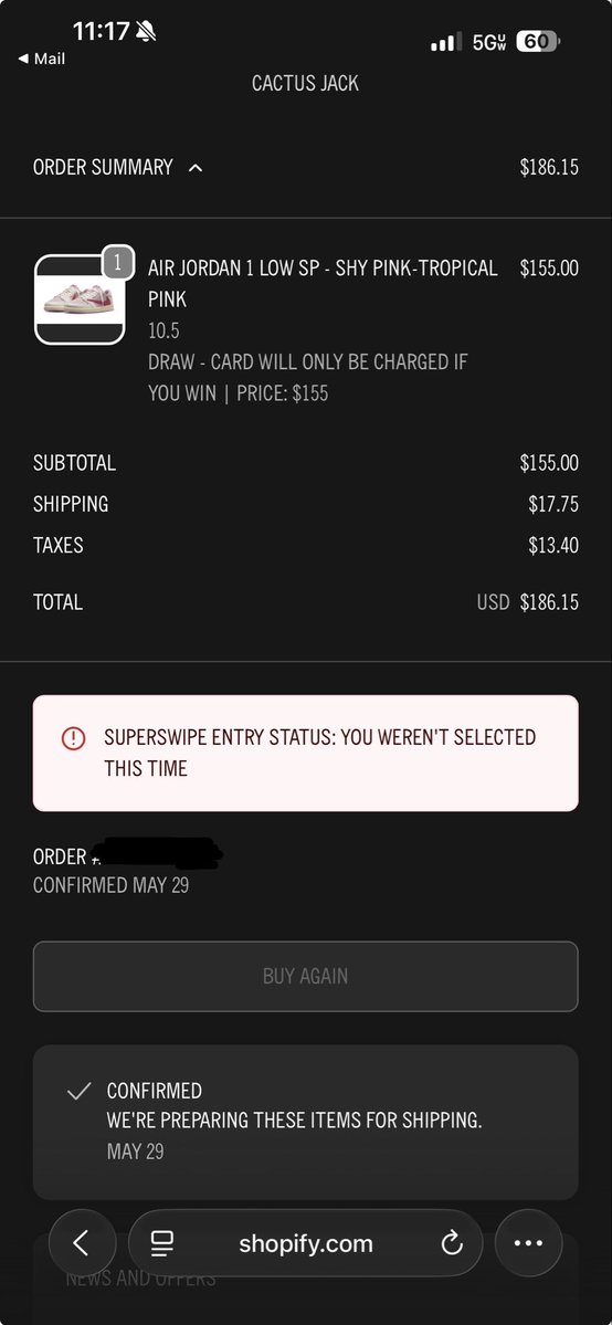 RaybenJAMIN's tweet photo. @pradhan_nikesh @ChefDoomy The most confusing thing ever. It charged me but says I didn’t win… https://t.co/wGuLTRPIW4