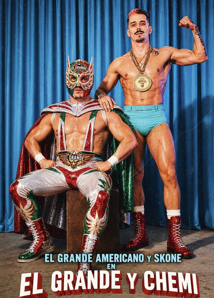FreestyleMemes2's tweet photo. Dos leyendas Mexicanas amadas por todo el pueblo en una sola foto.

El Grande Americano y Skone. 🇲🇽🫡 https://t.co/OUwNa9x6G6