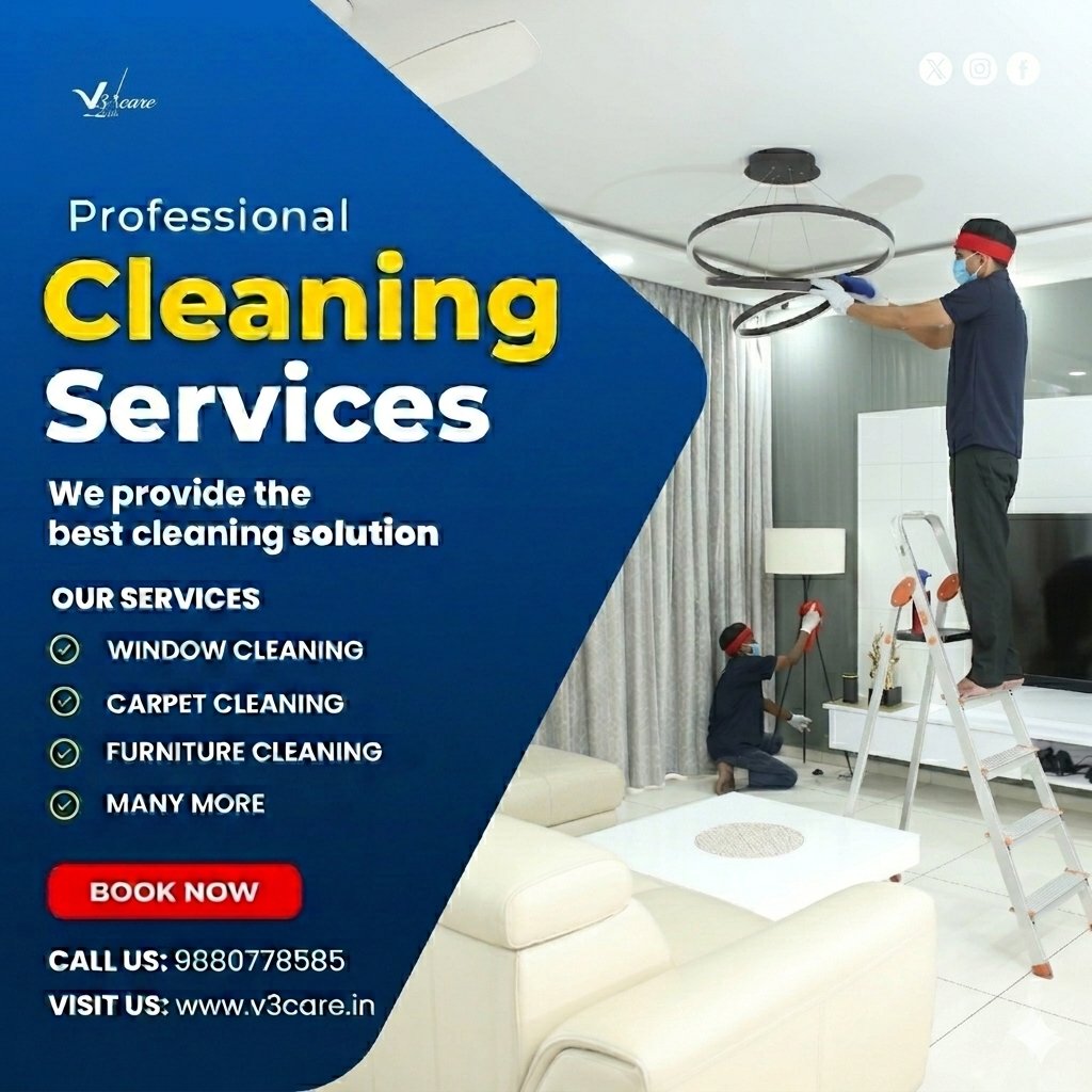 care_v3's tweet photo. Transform your home today!!
Looking for professional cleaning solutions? V3 Care offers expert window, carpet, and furniture cleaning tailored to your needs.  Our dedicated team ensures a spotless, sparkling home with top-tier service.🏠✨ https://t.co/CXHZdmPCNz