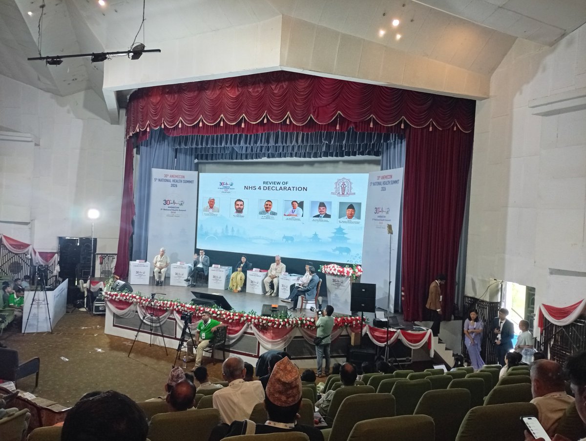 sus6550's tweet photo. ANMEMCON #5th national health summit @BPKMCH https://t.co/gZdsfZyjWG