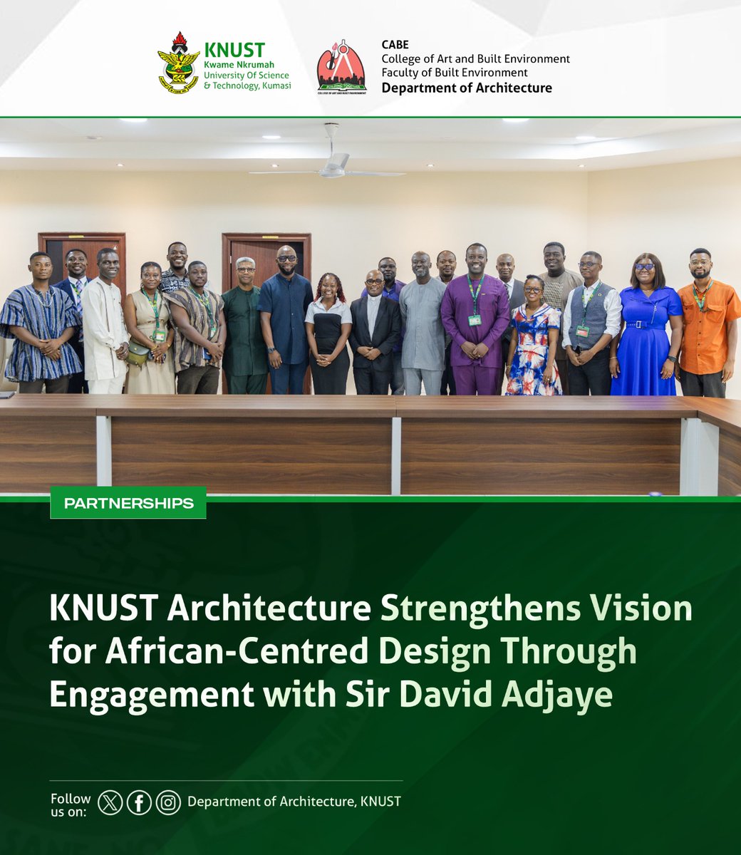 Department of Architecture KNUST tweet media