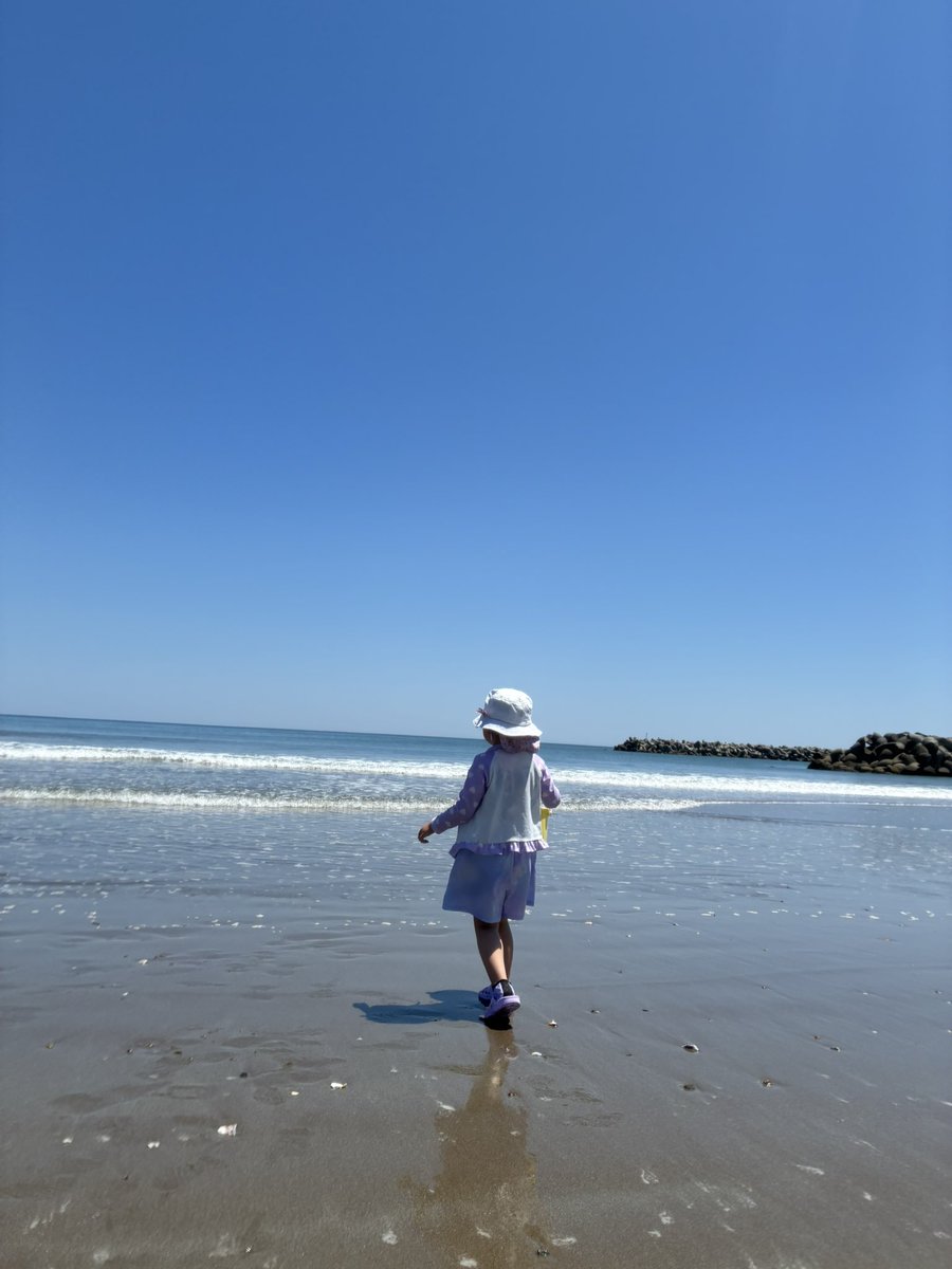 hrkwhr's tweet photo. 貝殻拾いめっちゃ楽しかったみたい！
可愛かった。よかった。 https://t.co/Qm9h4wB1Vs