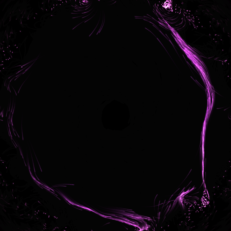 flip_trinity's tweet photo. 404 identies generations are so unique and beautiful
i decided to try out @itsdizcorvus p5.js generative codes

but this time i used his example prompt and greatly refine it to my own taste 

this depiction here in the video below is a type of blackhole but generated with mathematics as that's what @404_identities art is all about, motion pushed with code

this is my entry for the generative pixelated 404 art event