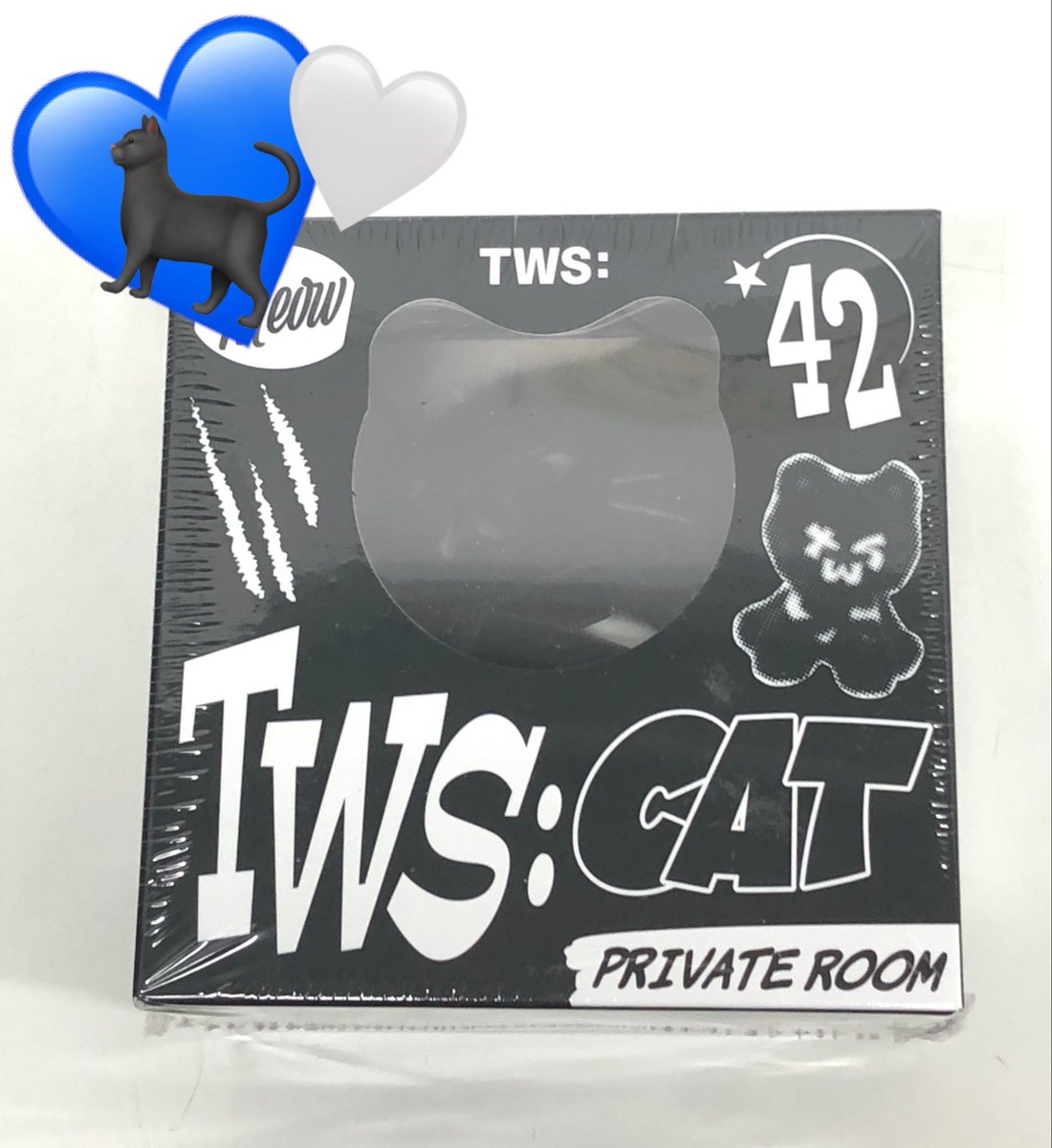 TWS #투어스 TWS NO TRAGEDY KCON会場限定トレカ、 ROMEO CAT 黒猫が