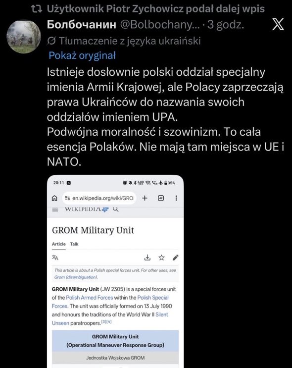 CDzwoni's tweet photo. Patrzcie, co podaje dalej Żychowicz. https://t.co/7pdBYGCuF3