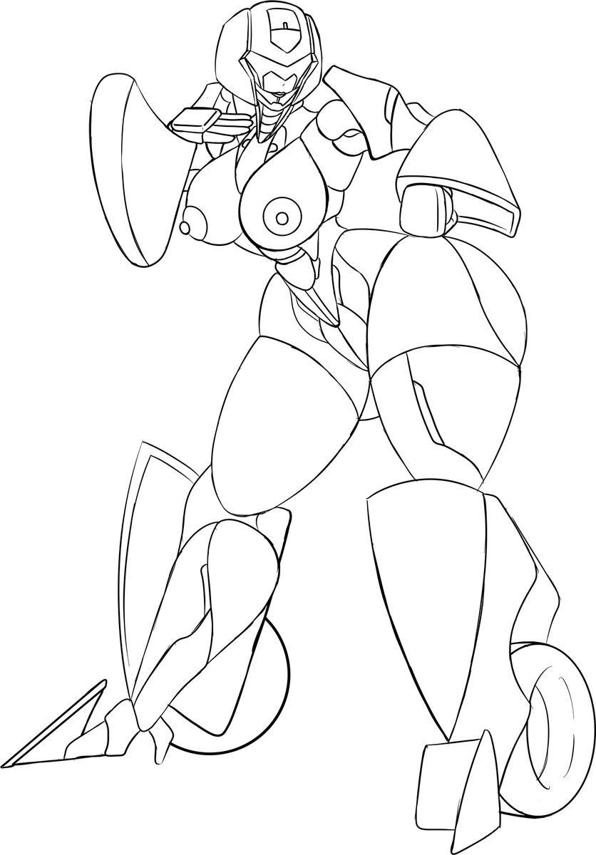 Proto_Alien01's tweet photo. Linearts de una Tanystropheus milf y una Dragstrip piernuda https://t.co/WKYkrJOPqR