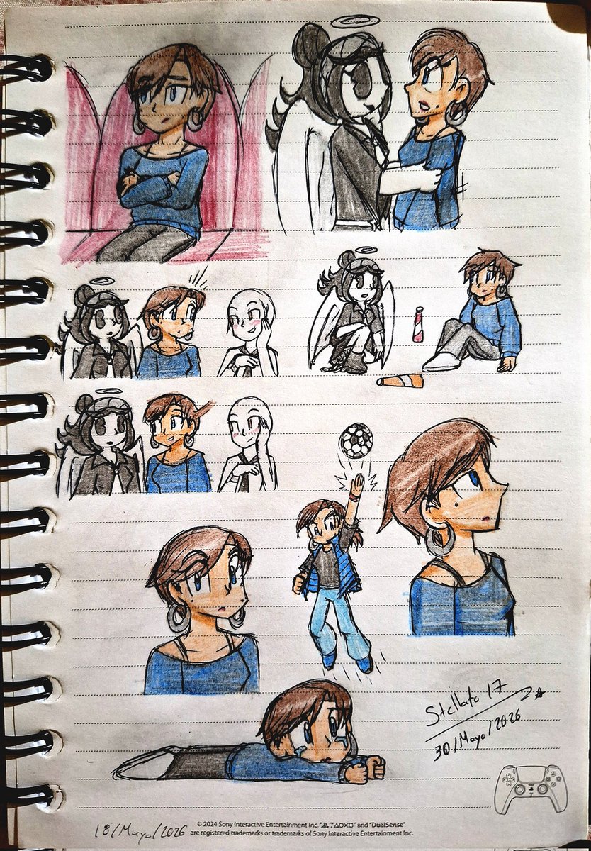 Stellato1740's tweet photo. Finally, I finished them! I'm so happy! 😭👏🏻❤️‍🩹🎉

#Dibujos2026 #MyArt #TraditionalArt #DoodleSketch #References #ChibiStyle #Remastered #MyOC #MyOCArt #BendyAndTheInkMachine #2010s #VideoGames #BATIMoc https://t.co/OHi9OFhIcd