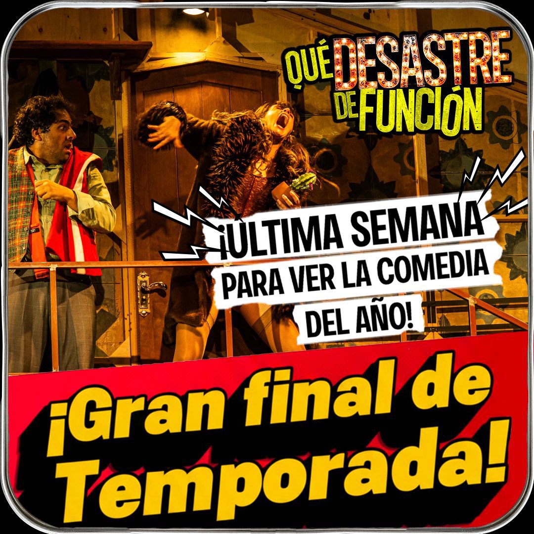 johngaravito's tweet photo. Gana uno de los pases dobles para ver #QueDesastreDeFuncion sábado 30 de mayo 5 PM #TeatroJorgeNegrete
DA RT Y 💕
ENVíA TU NOMBRE https://t.co/9qe0n5s5nW