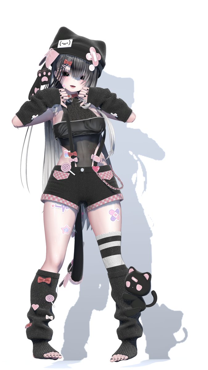 ににゃーん！ #MOMORI_vr × #Z9_shop × #Laevigata_3D × #OC666