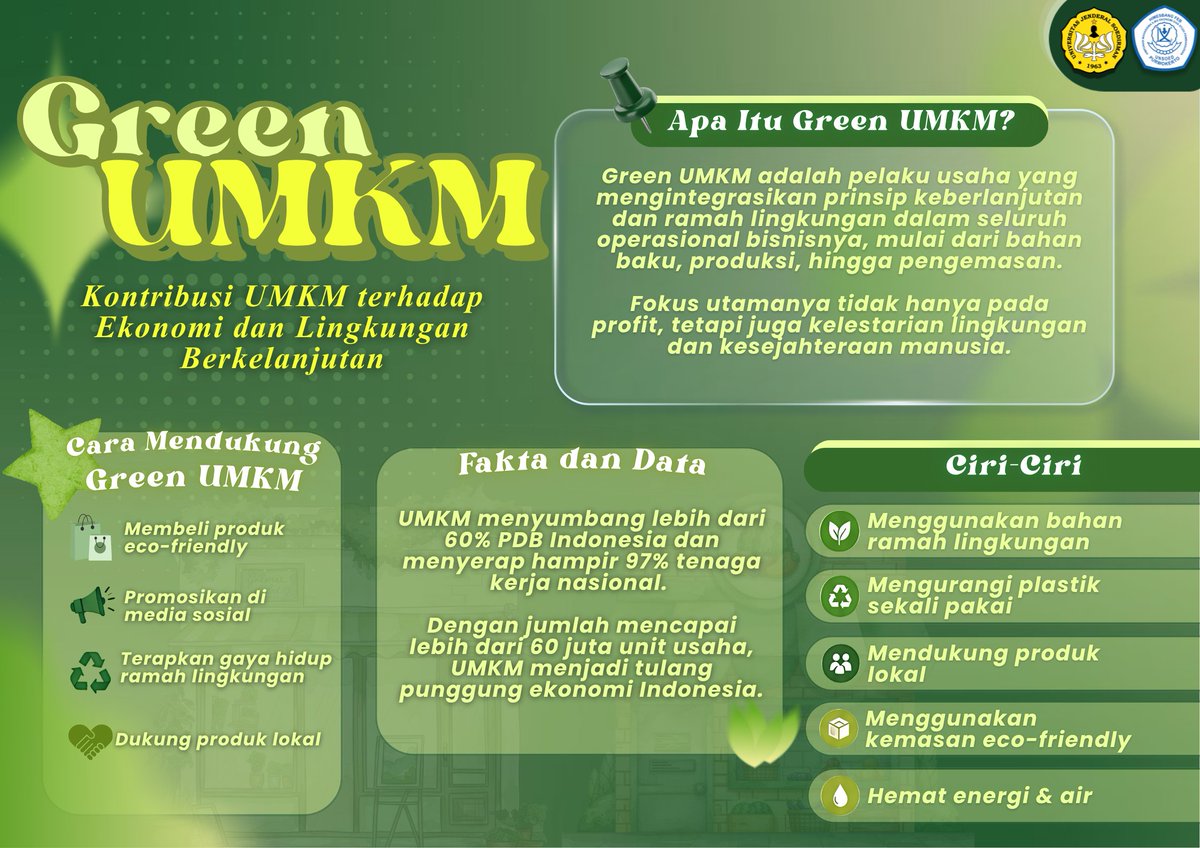 himesbang's tweet photo. Green UMKM https://t.co/X46vz6Xgxn
