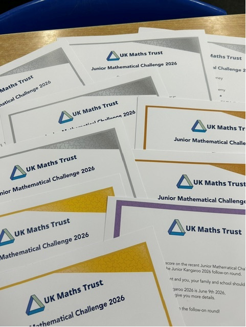 FairfaxMaths's tweet photo. Nearly 100 students were awarded Bronze, Silver or Gold in the latest UK Junior Maths Challenge. We  also have 4 students qualified for the next round the Kangaroo Challenge - only 6% of the highest scoring students Nationwide are invited to take part in the next round! https://t.co/cbACXYRVUg