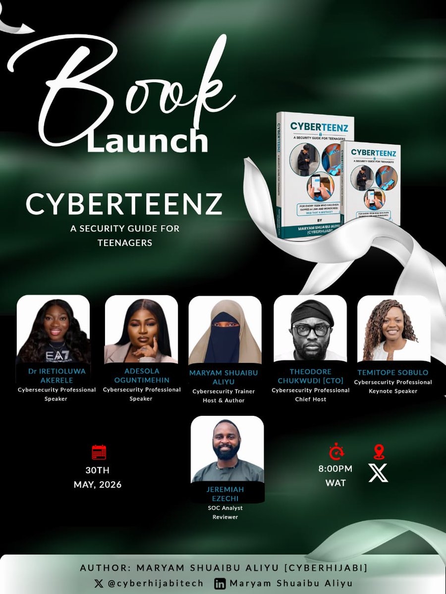 Cyberhijabitech's tweet photo. It's happening today 💃💃💃💃💃💃🎉🎉🎉🎉🎉
8:00pm https://t.co/NDu6T46Q5a