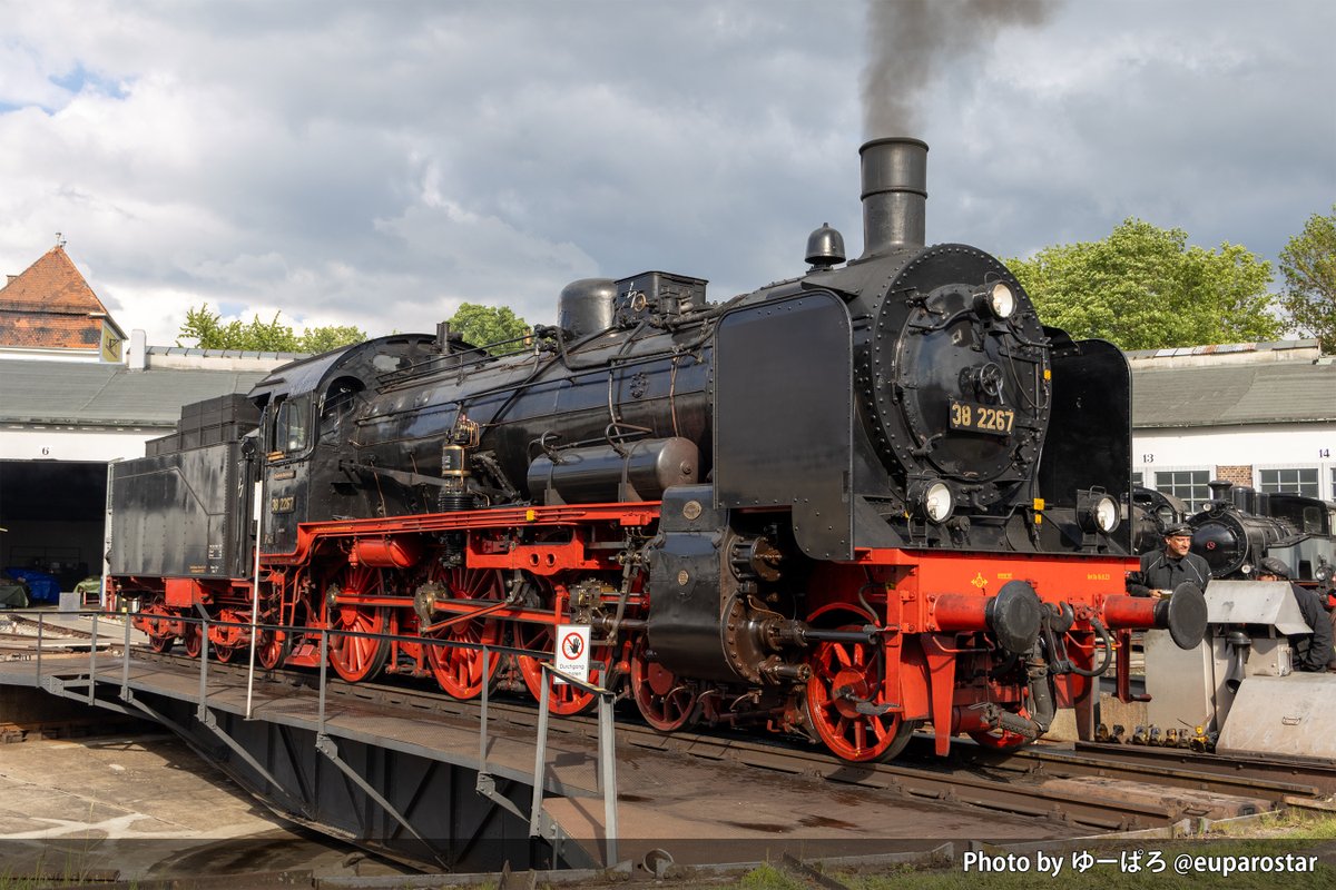 5/16 DRG Class 38 2267 Nördlinger Eisenbahnfest 今回のゲスト機関車