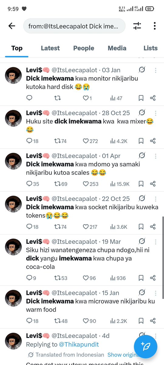 Ebola tweet media