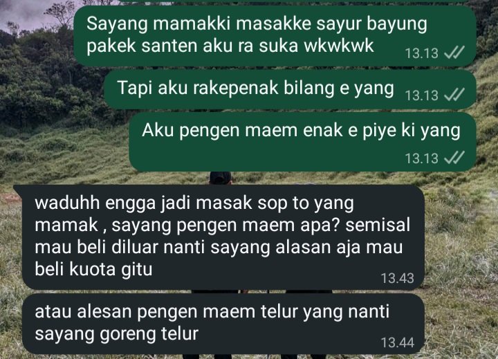 deviariyanisafi's tweet photo. Lika liku hidup di rumah mertua, untung bojone pangerten wkwkwk https://t.co/HoTJqCkfcx