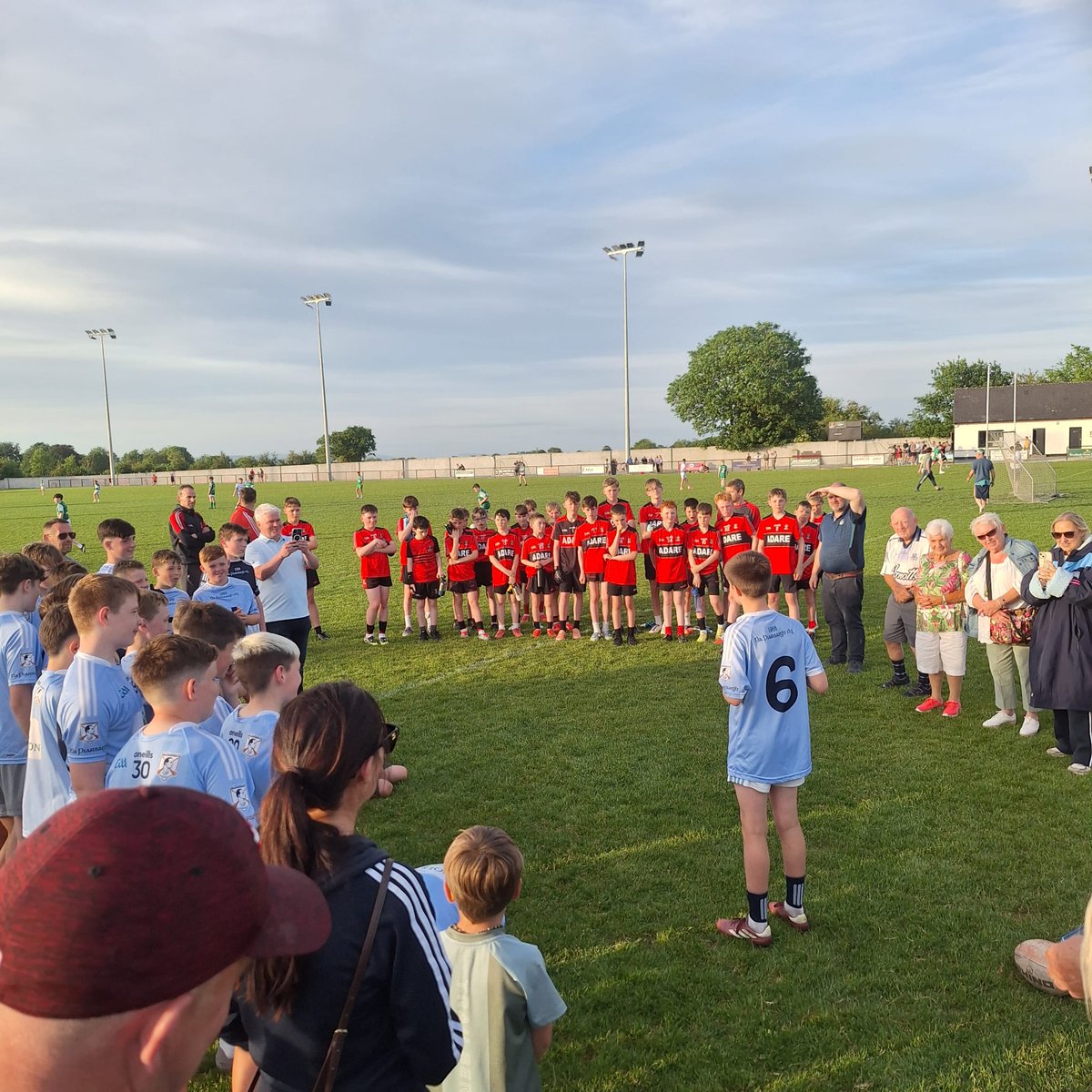NapGAA's tweet photo. U13 D2 Football Shield Final 
Result:

Na Piarsaigh 5-08
Adare 1-00

Well done lads. Silverware in both football and hurling for our U13 group in 2026. And a brilliant performance on Friday evening. https://t.co/fSTuA3e4uN