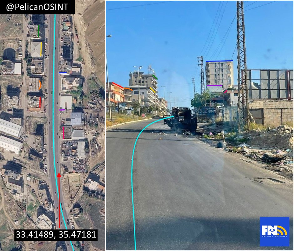 PelicanOSINT's tweet photo. 33.41489, 35.47181

At 6 am on 30 May 2026, an Israeli drone strike hit a pickup truck on the Haboush - Deir al-Zahrani highway in Habbouch, Lebanon.

View the map of this geolocation and other events in the Middle East at: https://t.co/5jXocLJp6o

@FaytuksNetwork @GeoConfirmed https://t.co/neg8Cmum4L