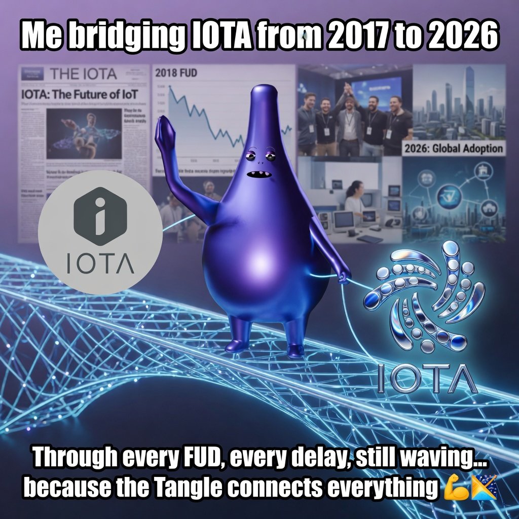 Barba_ffm's tweet photo. $brrrrrrrrrrrrrrrrrra

2017→2026 IOTA holder checking in 👀 
Still waving through all the FUD and delays because the Tangle connects everything 🪢 

#IOTA https://t.co/5BRHIrbm85