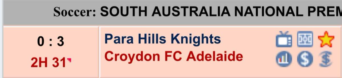 TheWolvesPicks's tweet photo. INPLAY LIVE BET ⭐️⭐️⭐️ [BIG]

South Australia National 🇦🇺 
Para Hills Knights -vs- Croydon FC Adelaide
• FT Over 3.75
• FT Over 3.5

This match , buy 1 late goal 

Current Score @ 0-3 https://t.co/usAuFvJUPu