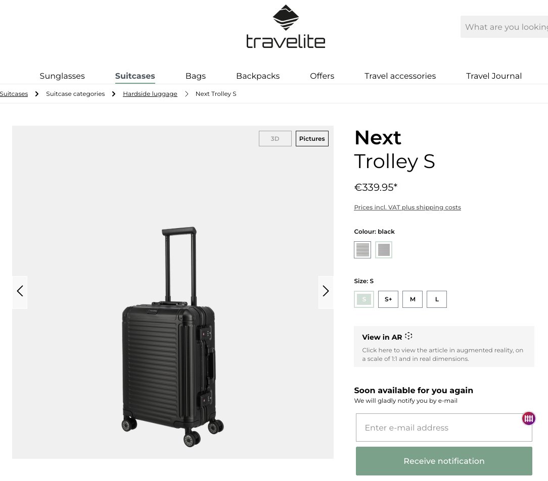 axhoff's tweet photo. looked into buying an aluminium rimowa a while ago but it just felt stupid. i don't care spending more for peak quality but 1.2k for a small cabin bag? come on.

i ended up with travelite and am amazed how sturdy it is. smashed one wheel at some point (100% my fault) and could repair it myself within 15min and a 35€ replacement wheel.