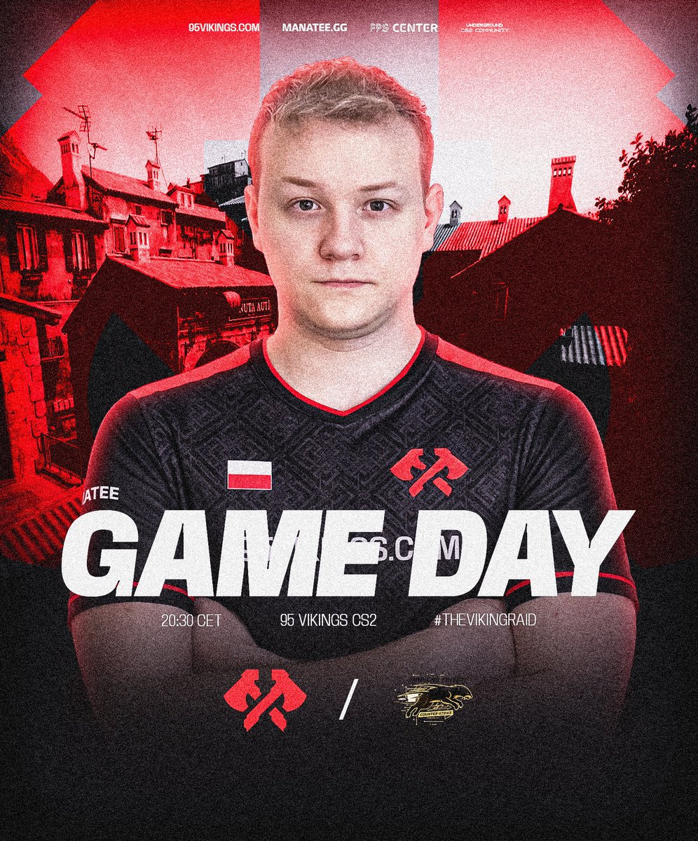 95Vikings's tweet photo. PLAYOFF DAY | @CounterStrike 

Tonight, we take on Swedish side Minkens Finest in a BO3. Good luck boys! 🎉

🕣 | 20:30 CET
🆚 | Minkens Finest

#TheVikingRaid 🏴‍☠️