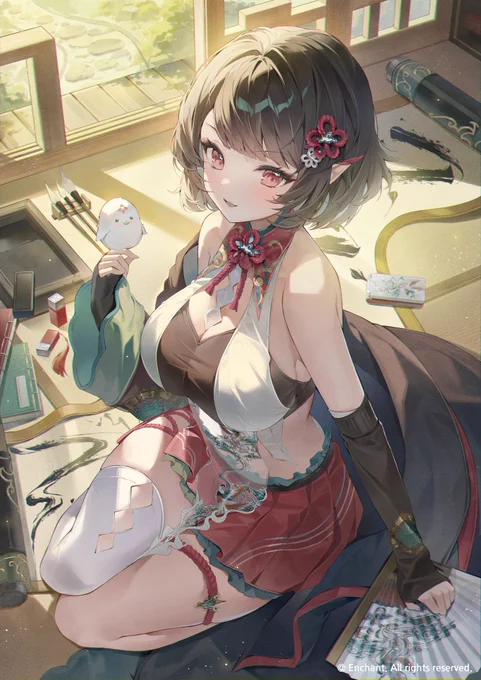 플라네타() 아마네 나기()様のデザインとイラストを担当させていただきました!