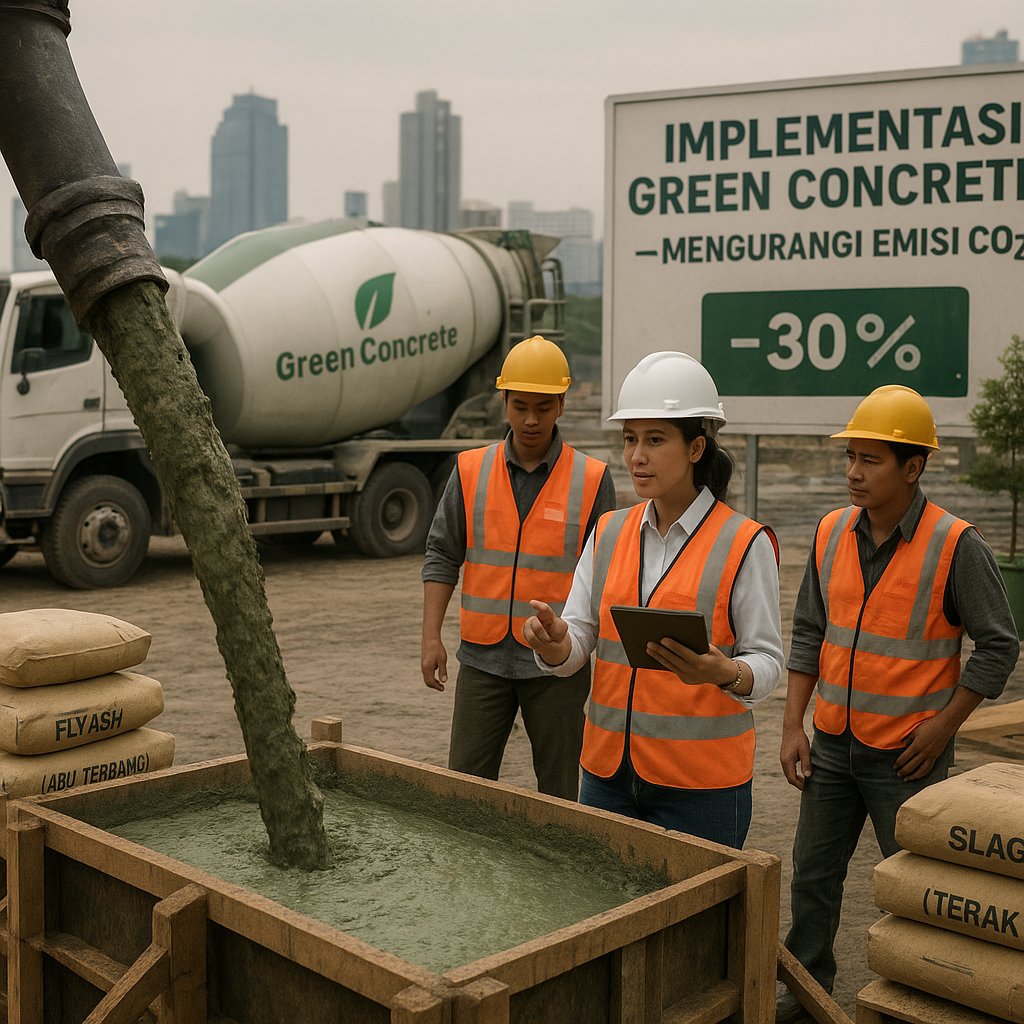 Inovariancom's tweet photo. Implementasi Green Concrete dalam Konstruksi untuk Mengurangi Emisi CO2

 #GreenConcrete #KonstruksiBerkelanjutan #RamahLingkungan #KurangiEmisiCO2 https://t.co/DKBOjUwaPO