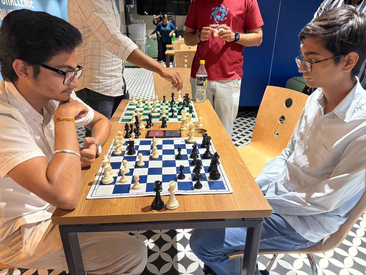 MotadataSystems's tweet photo. Week 3 wrapped up our Chess Tournament with exciting matches and great participation across teams.

Congratulations to our Winner and Runner-up.

#lifeatmotadata #chesstournament #teamculture #workplacefun https://t.co/wRzqXPfEG2